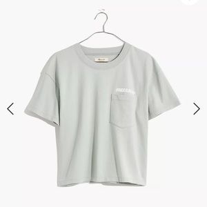 Madewell x Free & Easy Sunset Crop Tee